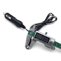 Câble d'alimentation pour allume-cigare de voiture 12V 24V avec connecteur DC pour la charge et l'éclairage automobile
