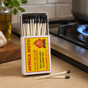 Buyer Brand Renamed Wax Safety Matches Eco-Friendly Long Burning 40-Stick <b>Matchbox</b> 53x37x11mm Modern Custom Printing Household - Product Image 2