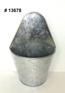 Gold Boat Shape Metal Planter Oval Flower <b>Pot</b> Embosed Farmhouse Plant Tub for Indoor Outdoor Use - Product Image 4