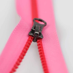 Manufacturers Price Custom Open End Plastic Resin <b>Zipper</b> for Clothing Bags Shoes Home Textiles - Product Image 3