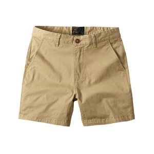 New Arrival High Quality 100% Cotton Slim Fit Stretch Quick Dry Eco-Friendly Anti-UV Breathable Drawstring Closure Shorts Men - Product Image 1
