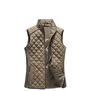 Black Ivory Beige Rose <b>Pink</b> Quilted Puffer Vest Sleeveless Zip Bodywarmer Custom Logo Winter Gilet OEM Factory Premium - Product Image 3