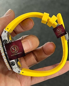 นาฬิกาข้อมือผู้ชาย VVS มอยส์ซาไนต์ ชุบทองเหลืองบนสแตนเลสสตีล หน้าปัดหลายแบบ ระบบจักรกล กันน้ำ ดีไซน์หรูหรา สำหรับทั้งชายและหญิง - Product Image 2