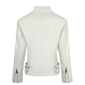 Chaquetas de Cuero para Mujer, Alta Calidad, Moda Femenina, Chaquetas de Cuero al por Mayor, Piel de Oveja Original, Talla Personalizada - Product Image 2