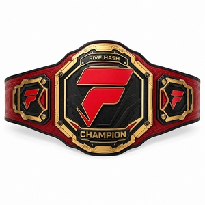 Cinturón de Trofeo de Lucha Libre, Construcción de Placa Metálica Duradera, Diseño Premium para Premios, Cinturón de Campeonato de Boxeo y Artes Marciales de Alta Calidad - Product Image 1