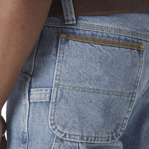 กางเกงยีนส์ขาสั้นสไตล์วินเทจลำลองสำหรับฤดูร้อน แฟชั่นกางเกงขาสั้นทรงหลวมสำหรับผู้ชาย - Product Image 6