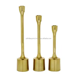 Porte-bougie de Noël vintage rustique écologique, style classique pour la maison, décoration moderne en métal noir contemporain, Zahid Exports - Product Image 1