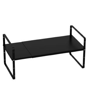 4 Tiers Glass Stainless <b>Steel</b> Metal Silver Storage Shelves & Units Spice <b>Rack</b> for Kitchen Bathroom At Awesome Price - Product Image 5