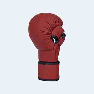 Gants de boxe en cuir pour MMA et sparring, avec logo personnalisé et prix raisonnables, vêtements d'arts martiaux, gants MMA en couleur personnalisée - Product Image 4