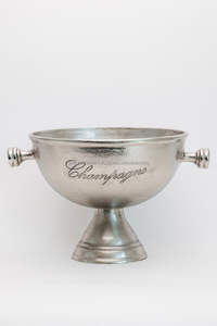 Seau à glace personnalisable en aluminium finition mate avec poignée pour camping, bars, restaurants - Seau portable, étanche et écologique - Product Image 3