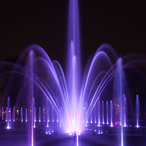 Fontaine de sol décorative pour jardin extérieur, fontaine de place publique, fontaine à sec en acier inoxydable, fontaine dansante - Product Image 1