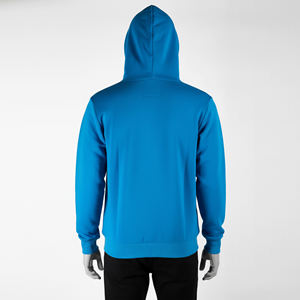 Sudadera con Capucha Azul Cielo para Hombre, Sudadera con Capucha Extra Grande de Felpa, Ropa Casual de Calle, Sudadera de Invierno de Mezcla de Algodón - Product Image 5