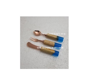 Modern Design <b>Cheese</b> <b>Set</b> Kitchen Utensil Cutlery <b>Set</b> Stainless Steel <b>Cheese</b> <b>Set</b> Wood Resin Handle At very reasonable Price - Product Image 1