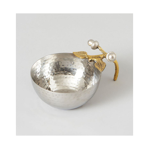 Tazón de servir hecho a mano de metal martillado, nuevo diseño, para dulces, bocadillos y postres, para uso en mesas de restaurantes. - Product Image 6