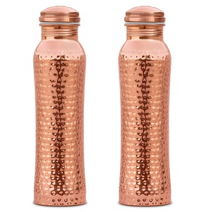 Multi Color Printed Design Copper Water <b>Bottle</b> Available with Amazing Printed Work Best Quality Wholesaler From India Drinkware - Product Image 1