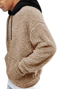 2026 Sherpa Hoodies Men Premium <b>Thick</b> <b>Fleece</b> Eco-friendly Digital Printing Loose Fit Winter Casual Wear - Product Image 6