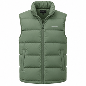 Servicio OEM: Chaqueta sin mangas para hombre, elegante, tipo puffer, cálida y duradera, perfecta para invierno y actividades al aire libre, venta al por mayor - Product Image 4