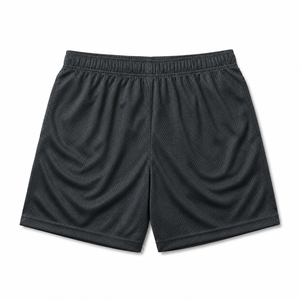 Shorts de malla para hombre con estilo personalizado, shorts de patrón sólido para hombre, shorts con estampado digital y etiqueta privada. - Product Image 3