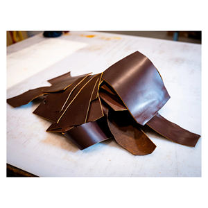 เศษหนังจำนวนมากสำหรับงานบุเบาะและอุตสาหกรรมผลิตภัณฑ์หนังรีไซเคิล - Product Image 2