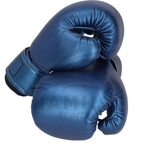 Guantes de Boxeo HAMILO SPORTS 2024 de Cuero Genuino con Color y Logotipo Personalizados, Absorción de Humedad, Alta Calidad para Artes Marciales - Product Image 1
