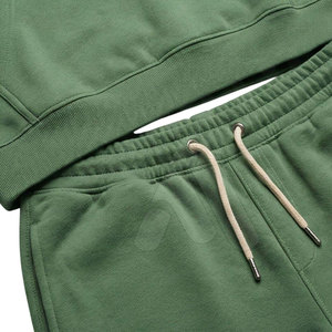 Ensemble de survêtement d'hiver pour homme avec broderie personnalisée et imprimé délavé, comprenant un sweat à capuche et un pantalon de jogging, 100% coton, respirant, séchage rapide, vêtements de sport pour la gym - Product Image 3