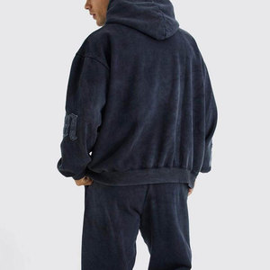 Sweat-shirt unisexe en molleton écologique pour perfectionnistes, avec logo imprimé en relief sur le devant, coupe ajustée, manches longues, streetwear d'hiver - Product Image 5