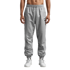 Pantalon de survêtement d'hiver pour homme, style streetwear, léger, en polyester/coton, taille élastique - Product Image 3