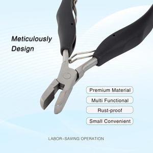 Pinzas para Extensiones de Cabello, Herramienta para Extensiones de Queratina, Cuentas Microlink, Acero Inoxidable de Grado Quirúrgico, Comercial - Product Image 3