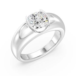 แหวนโซลิแทร์ทรงคุชชั่น - Product Image 4