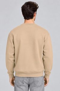 Custom Wholesale OEM Direct Factory Winter Plain Regular Fit Sweatshirt Mens 100% Cotton Streetwear - Product Image 5