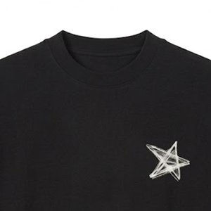 T-shirt Homme Oversize Noir à Épaules Tombantes en Coton Lourd, Prix Usine, Vente en Gros, Fournisseur OEM Personnalisé, Séchage Rapide, Vêtement d'Été - Product Image 5