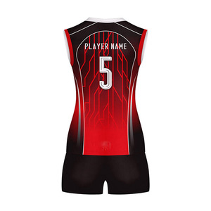 Custom <b>Volleyball</b> Jerseys and Shorts Lightweight Breathable Teamwear OEM ODM Sportswear Manufacturer Bulk Supply - Product Image 3