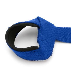 Custom Logo Heavy Duty Cotton Weight <b>Lifting</b> <b>Straps</b> <b>for</b> Deadlifts & Powerlifting Wholesale Professional Non-Slip <b>Straps</b> - Product Image 4