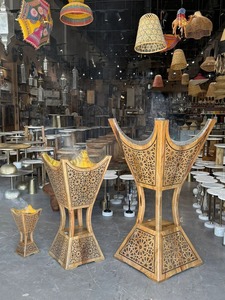 Brûleur à oud Mabkhara en bois de luxe pour la décoration intérieure et les parfums, brûleur à bakhoor décoratif en résine imitation bois de santal - Product Image 6