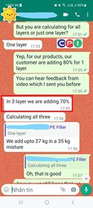 Masterbatch de remplissage PE Calpet du Vietnam 70-82% CaCO3 pour film en polyéthylène/emballage flexible/sacs de courses - Dosage jusqu'à 60-70%... - Product Image 5