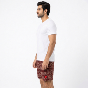 Pantalones cortos de malla de baloncesto sublimados de poliéster para hombre, de alta calidad, con logo personalizado, estampados para verano, para gimnasio, deportes, natación y playa. - Product Image 4