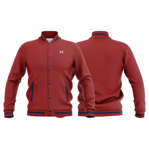 Veste bomber universitaire personnalisée de haute qualité, respirante, patchwork, écologique, coupe-vent, pour le printemps - Product Image 3