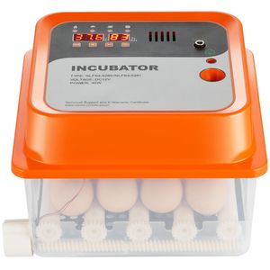 Incubatrice per Uova con Capacità di 12 Uova, Rotazione Automatica, Materiale PC di Alta Qualità, Controllo di Temperatura e Umidità - Product Image 1