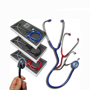 Stéthoscope à double tête, instrument de diagnostic médical de qualité supérieure pour les médecins, les infirmières, les étudiants et les professionnels de santé - Product Image 1