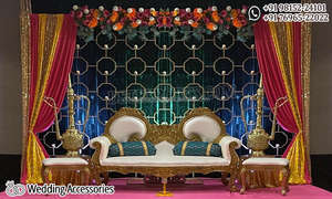 Soportes de velas exclusivos para decoración de bodas Hermosas paredes de velas para escenario Lujoso estilo de caja de boda Soportes de velas Decoración - Product Image 4