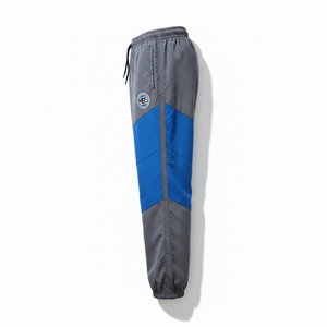 Men's Custom Logo Color Block Windbreaker Pants <b>Waterproof</b> Nylon Tracksuit Bottoms Outdoor Athletic Jogging Sports <b>Trousers</b> - Product Image 2