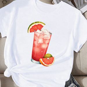 เสื้อยืดค็อกเทลกับส้มโอผู้หญิง - Product Image 2