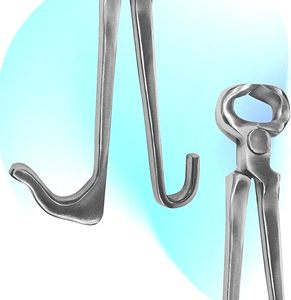 Alicates para Pezuñas de Potros, Herramienta de Herrador de Acero Inoxidable para Caballos y Ganado, Alicates para Recortar Pezuñas con una Sola Mano, Afilados y Duraderos - Product Image 5