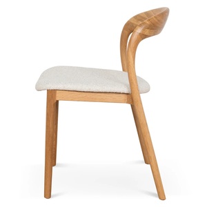 Modern Wooden <b>Dining</b> <b>Chair</b> With Natural Wood Finish indonesian furniture home furniture - Product Image 4