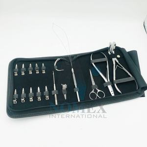 Kit de herramientas de extensión de cabello con acabado plateado Pro I Tip Tools A + herramientas profesionales de acero inoxidable de calidad para el cabello para peinar - Product Image 3