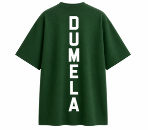 T-shirt tricoté respirant en coton 100 % anti-boulochage à col rond et manches courtes vert uni coupe classique pour homme Dumela avec logo frontal – Style décontracté - Product Image 2