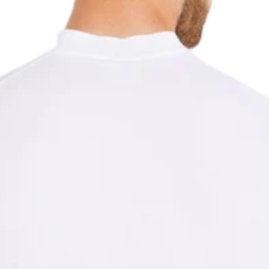 Wholesale Performance <b>Collarless</b> Polo <b>Shirt</b> <b>Men</b> Breathable Stretch Sportswear Quick Dry Workout Golf Tennis Running Training - Product Image 4
