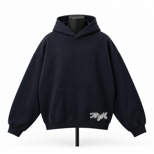 Sudadera con Capucha Extra Grande Unisex para Invierno, Estilo Urbano, con Bolsillo, Transpirable, de Algodón y Felpa, para Hombre - Product Image 1