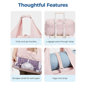 Polyester Made Waterproof Gym <b>Bags</b> Customized Trendy Gym <b>Bags</b> Lightweight Portable Gym <b>Bags</b> - Product Image 6
