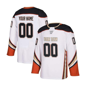 Custom Logo Printed Jersey Ice Hockey Jerseys <b>Shirts</b> Stitched Unisex Field Hockey Uniforms 100% <b>Polyester</b> Breathable Quick Dry - Product Image 3